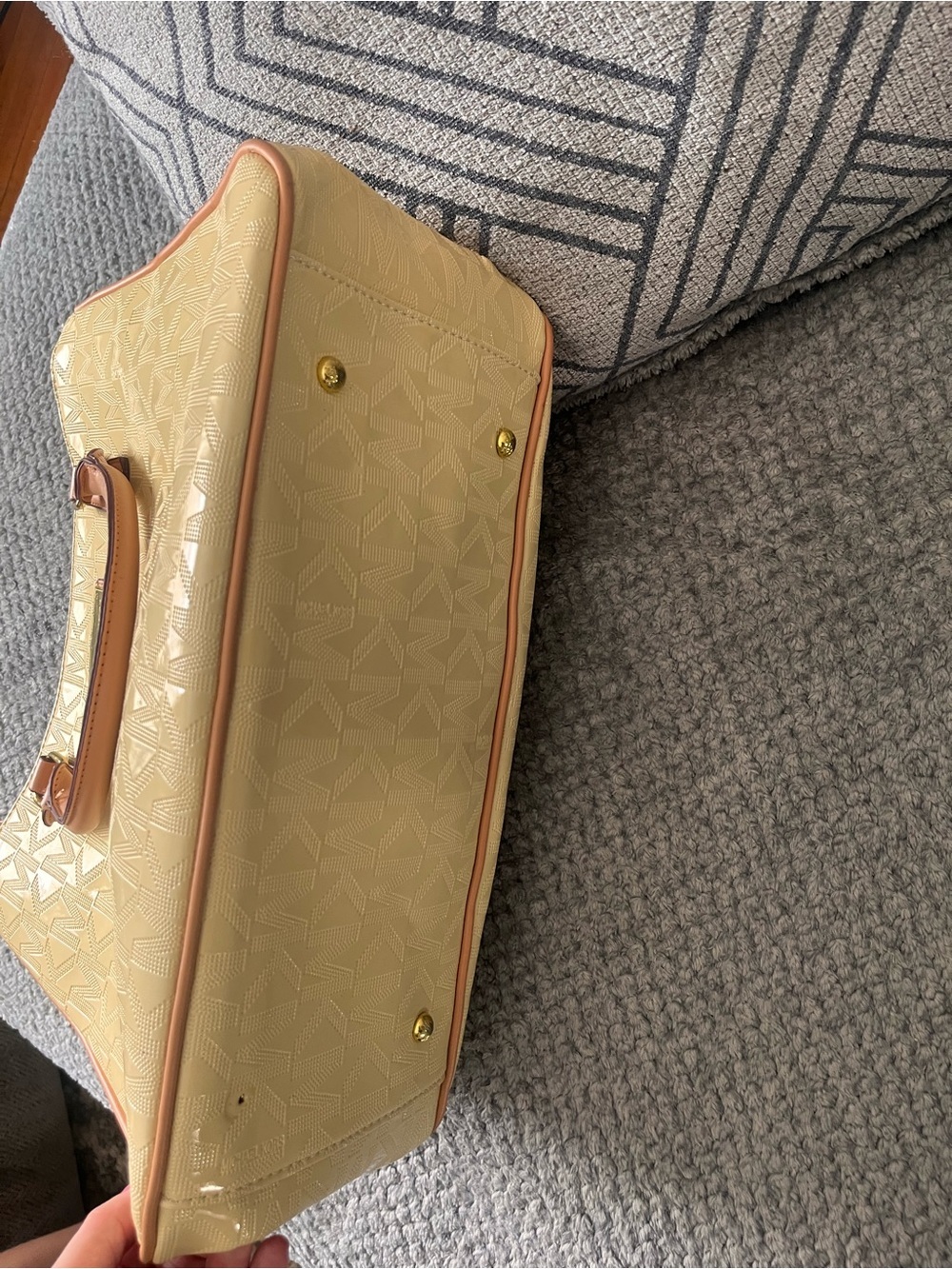 Michael Kors yellow Signature Tote Bag - Picture 5 of 6